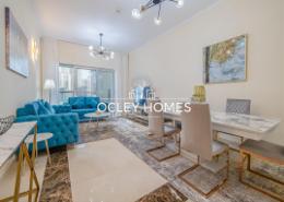 Living / Dining Room image for: Apartment - 3 bedrooms - 3 bathrooms for rent in The Zen Tower - Dubai Marina - Dubai, Image 1