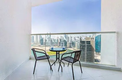 Balcony image for: Apartment - 1 Bedroom - 2 Bathrooms for sale in PRIVE BY DAMAC (A) - DAMAC Maison Privé - Business Bay - Dubai, Image 1