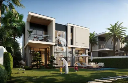 Outdoor House image for: Villa - 5 Bedrooms - 6 Bathrooms for sale in Murooj Al Furjan - Al Furjan - Dubai, Image 1