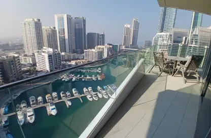 شقة - غرفة نوم - 2 حمامات للايجار في ستيلا ماريس - دبي مارينا - دبي