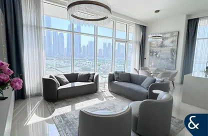 Apartment - 3 Bedrooms - 4 Bathrooms for rent in Sunrise Bay Podium - EMAAR Beachfront - Dubai Harbour - Dubai