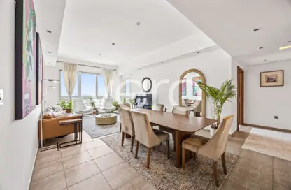 شقة - 3 غرف نوم - 5 حمامات للايجار في مساكن المارينا 3 - مساكن المارينا - نخلة جميرا - دبي شقة - 3 غرف نوم - 5 حمامات للايجار في مساكن المارينا 3 - مساكن المارينا - نخلة جميرا - دبي