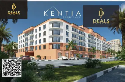 Apartment - 1 Bedroom - 2 Bathrooms for sale in Kentia - Ajman Uptown Villas - Ajman Uptown - Ajman