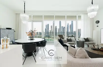 Apartment - 3 Bedrooms - 4 Bathrooms for rent in Sunrise Bay - EMAAR Beachfront - Dubai Harbour - Dubai
