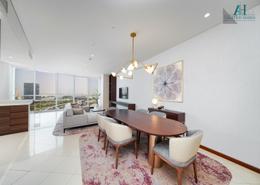 Living / Dining Room image for: Hotel and Hotel Apartment - 2 bedrooms - 3 bathrooms for rent in Intercontinental Residence Suites - Dubai Festival City - Dubai, Image 1