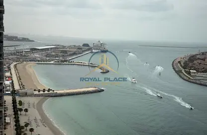شقة - 2 غرف نوم - 2 حمامات للايجار في جراند بلو تاور 2 - إعمار بيتشفرونت - دبي هاربور - دبي
