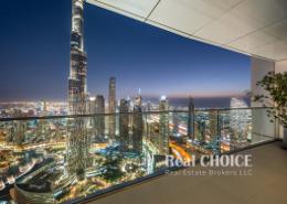 صورةشرفة لـ: بنتهاوس - 4 غرف نوم - 6 حمامات للبيع في فندق العنوان - بوليفارد - دبي وسط المدينة - دبي, صورة 1