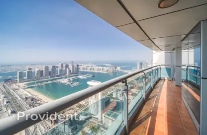 Apartment - 2 Bedrooms - 2 Bathrooms for rent in Princess Tower - Dubai Marina - Dubai