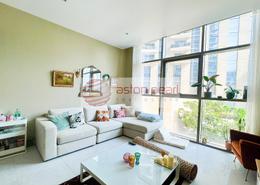 Living Room image for: Apartment - 1 bedroom - 2 bathrooms for sale in No.9 - Dubai Marina - Dubai, Image 1