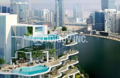 Apartment - 1 Bathroom for sale in Chic Tower - Business Bay - Dubai