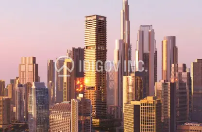 شقة - غرفة نوم - 2 حمامات للبيع في اكسكوزيت ليفينج ريزيدنسز - برج خليفة - دبي وسط المدينة - دبي