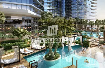 صورة لـ حوض سباحة شقة - غرفة نوم - 2 حمامات للبيع في آيكون سيتي  تاور سي - آيكن سيتي - الخليج التجاري - دبي ، صورة رقم 1