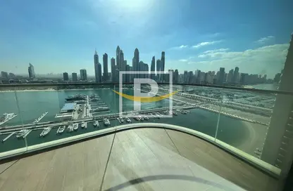 Apartment - 2 Bedrooms - 3 Bathrooms for rent in Marina Vista - EMAAR Beachfront - Dubai Harbour - Dubai