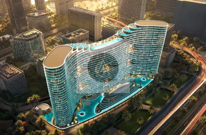 Apartment - Studio - 1 Bathroom for sale in Binghatti Aquarise - Business Bay - Dubai