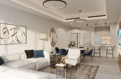 Apartment - 1 Bedroom - 2 Bathrooms for sale in Ajman Creek Towers - Al Rashidiya 1 - Al Rashidiya - Ajman