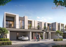 Outdoor Building image for: Townhouse - 4 bedrooms - 4 bathrooms for sale in Aura - Tilal Al Ghaf - Dubai, Image 1