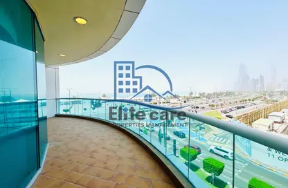 Duplex - 4 Bedrooms - 6 Bathrooms for rent in Bel Ghailam Tower - Corniche Road - Abu Dhabi