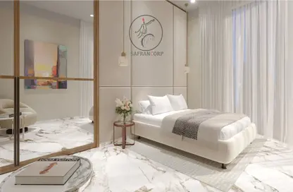 صورة لـ غرفة- غرفة النوم شقة - غرفة نوم - 2 حمامات للبيع في فولجا تاور - مثلث قرية الجميرا - دبي ، صورة رقم 1