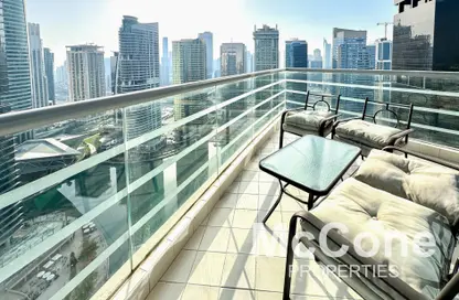 Apartment - 2 Bedrooms - 2 Bathrooms for rent in Concorde Tower - JLT Cluster H - Jumeirah Lake Towers - Dubai