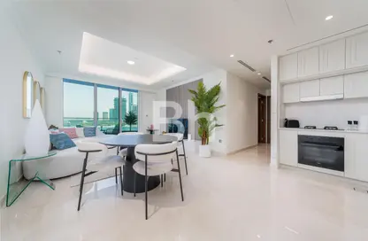 Apartment - 2 Bedrooms - 2 Bathrooms for rent in Palace Beach Residence - EMAAR Beachfront - Dubai Harbour - Dubai