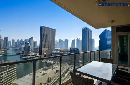 Balcony image for: Apartment - 2 Bedrooms - 2 Bathrooms for sale in Marina Quays West - Marina Quays - Dubai Marina - Dubai, Image 1