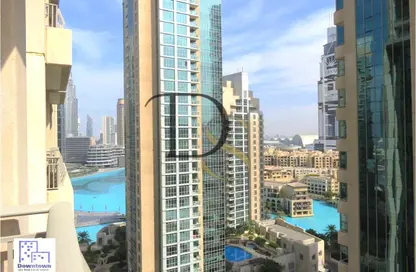 شقة - غرفة نوم - 2 حمامات للايجار في بوليفارد سنترال 2 - أبراج بوليفارد سنترال - دبي وسط المدينة - دبي