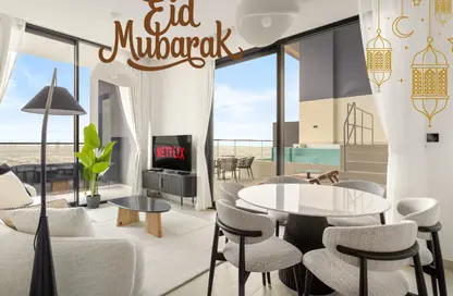 Apartment - 2 Bedrooms - 2 Bathrooms for rent in Binghatti Onyx - Jumeirah Village Circle - Dubai