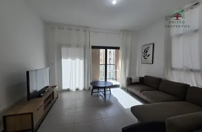 Living Room image for: Apartment - 1 Bedroom - 2 Bathrooms for rent in Al Mamsha - Muwaileh - Sharjah, Image 1