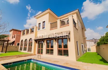 Villa - 4 Bedrooms - 5 Bathrooms for rent in Orange Lake - Fire - Jumeirah Golf Estates - Dubai