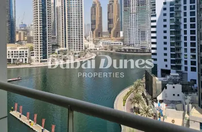 شقة - غرفة نوم - 2 حمامات للايجار في مارينا فيو  A برج - مارينا فيو - دبي مارينا - دبي