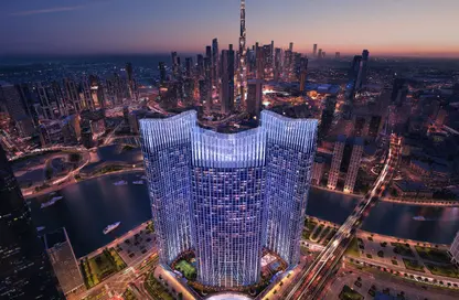 Apartment - Studio - 1 Bathroom for sale in Binghatti Skyrise - Business Bay - Dubai