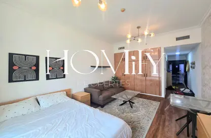 Apartment - Studio - 1 Bathroom for rent in Lake City Tower - JLT Cluster D - Jumeirah Lake Towers - Dubai