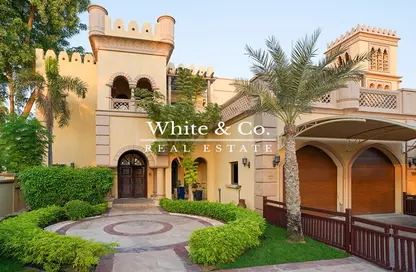 Villa - 4 Bedrooms - 6 Bathrooms for rent in Canal Cove Frond G - Canal Cove Villas - Palm Jumeirah - Dubai