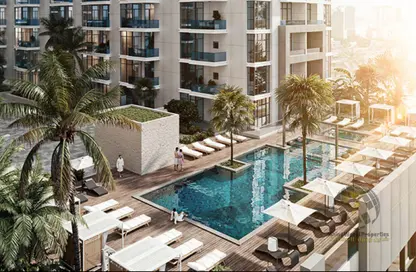 Apartment - 1 Bedroom - 2 Bathrooms for sale in Ajman Creek Towers - Al Rashidiya 1 - Al Rashidiya - Ajman