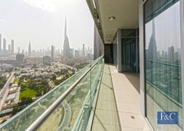 Balcony image for: Apartment - 1 bedroom - 2 bathrooms for rent in Burj Daman - DIFC - Dubai, Image 1
