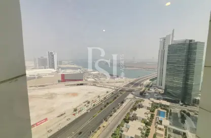 Apartment - 1 Bedroom - 2 Bathrooms for rent in Marina Blue Tower - Marina Square - Al Reem Island - Abu Dhabi