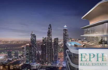 شقة - 2 غرف نوم - 2 حمامات للبيع في برج Seapoint 2 - سي بوينت - إعمار بيتشفرونت - دبي هاربور - دبي