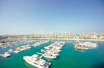Apartment - 2 Bedrooms - 2 Bathrooms for rent in Aquamarine - Tiara Residences - Palm Jumeirah - Dubai