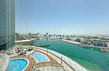 شقة - 2 غرف نوم - 3 حمامات للايجار في 2 برج الاتحاد - أبراج الاتحاد - شارع الكورنيش - أبوظبي
