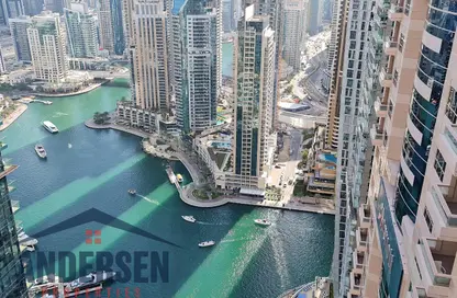 Apartment - 3 Bedrooms - 5 Bathrooms for rent in Emirates Crown - Dubai Marina - Dubai