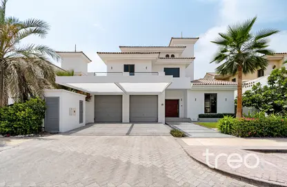 Villa - 6 Bedrooms - 7 Bathrooms for sale in Garden Homes Frond M - Garden Homes - Palm Jumeirah - Dubai