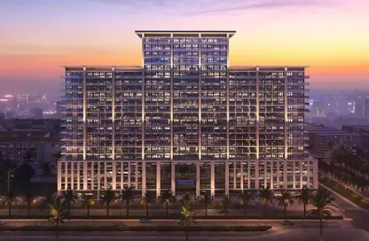 Apartment - Studio - 1 Bathroom for sale in Binghatti Amberhall - Jumeirah Village Circle - Dubai