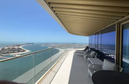 Apartment - 3 Bedrooms - 4 Bathrooms for rent in Grand Bleu Tower 1 - EMAAR Beachfront - Dubai Harbour - Dubai