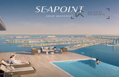 Apartment - 4 Bedrooms - 4 Bathrooms for sale in Seapoint - EMAAR Beachfront - Dubai Harbour - Dubai