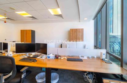 Office Space - Studio - 1 Bathroom for rent in North Tower - Emirates Financial Towers - DIFC - Dubai
