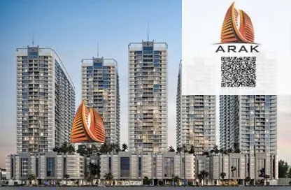 Apartment - 1 Bedroom - 2 Bathrooms for sale in Ajman Creek Towers - Al Rashidiya 1 - Al Rashidiya - Ajman