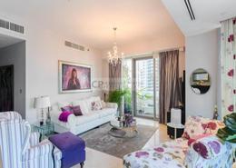 Living Room image for: Apartment - 2 bedrooms - 3 bathrooms for sale in Trident Grand Residence - Dubai Marina - Dubai, Image 1