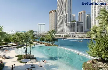 Pool image for: Apartment - 2 Bedrooms - 2 Bathrooms for sale in Grove - Creek Beach - Dubai Creek Harbour (The Lagoons) - Dubai, Image 1