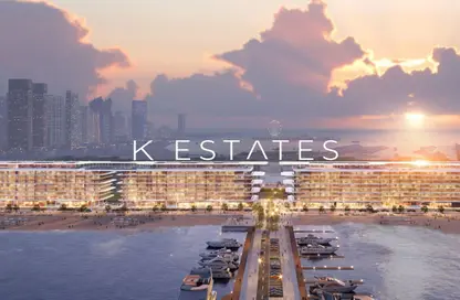 Apartment - 1 Bedroom - 2 Bathrooms for sale in Dubai Harbour Residences (Area 3) - Dubai Harbour Residences - Dubai Harbour - Dubai