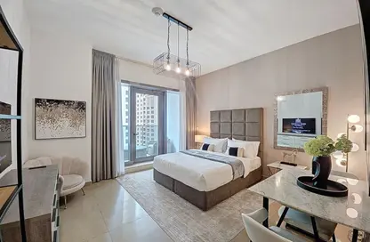 Apartment - Studio - 1 Bathroom for rent in Sparkle Tower 2 - Sparkle Towers - Dubai Marina - Dubai